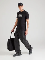 GUESS T-Shirt indigo/schwarz/weiß