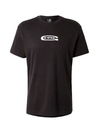 G-STAR T-Shirt 'Old Skool' schwarz / wei