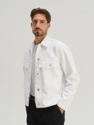 TRAPP Jacke Denim weiß