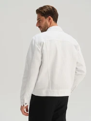 TRAPP Jacke Denim weiß