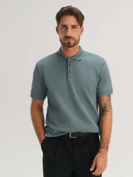 ABOUT YOU x Kevin Trapp Poloshirt Elian petrol