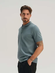 ABOUT YOU x Kevin Trapp Poloshirt Elian petrol