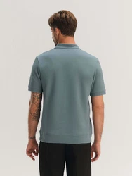 ABOUT YOU x Kevin Trapp Poloshirt Elian petrol