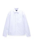 Pull&Bear Hemd saphir/offwhite