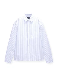 Hemd saphir / offwhite