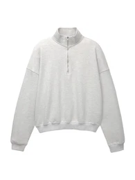 Sweatshirt hellgrau