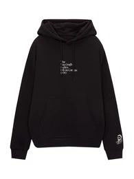 Sweatshirt 'THE VAN GOGH SERIES' schwarz / wei