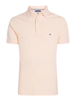 Tommy Hilfiger Poloshirt Core 1985 1985 SLIM POLO puder Tommy Hilfiger Poloshirt Core 1985 1985 SLIM POLO puder