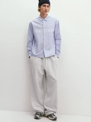Pull&Bear Hemd himmelblau/weiß