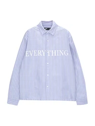 Pull&Bear Hemd himmelblau/weiß