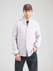 NOWADAYS Hemd mauve/offwhite