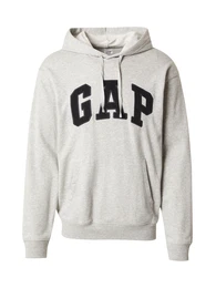 Sweatshirt 'HERITAGE' graumeliert / schwarz