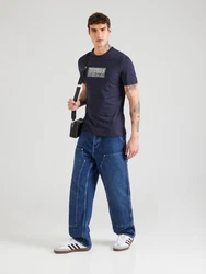 GUESS T-Shirt marine/saphir/weiß