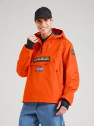 NAPAPIJRI Funktionsjacke RAINFOREST NEXT blau/hellgrau/dunkelorange/schwarz
