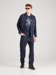 JOOP! Jeans T-Shirt '30Aleko' dunkelblau/weiß