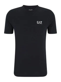 EA7 Emporio Armani T-Shirt navy/weiß