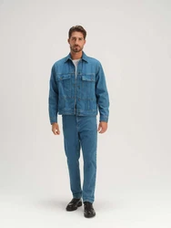 TRAPP Jacke Denim blau