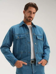 TRAPP Jacke Denim blau
