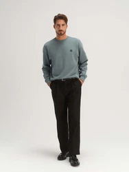 ABOUT YOU x Kevin Trapp Sweatshirt 'Eray' cyanblau