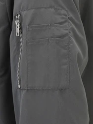 Jack & Jones Bomberjacke RUSH BOMBER grau