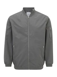 Jack & Jones Bomberjacke RUSH BOMBER grau