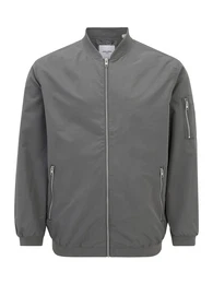 Plus Jacke 'JJERUSH' grau