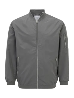 Jack & Jones Bomberjacke RUSH BOMBER grau
