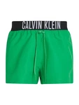Calvin Klein Swimwear Badeshorts hellgrau/limette/schwarz