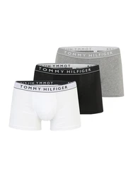 Tommy Hilfiger Underwear 3P TRUNK DTM / 3P BOXER BRIEF DTM mit Logobund navy / graumeliert / schwarz / weiß