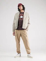 CONVERSE T-Shirt 'Chuck Taylor All Star' schoko/hellrot/weiß