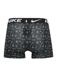 NIKE Underwear Sportunterhosen Boxer TRUNK 3PK grau/rot/schwarz/weiß