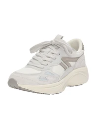 Sneaker ecru / dunkelbeige
