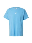 Nike Sportswear T-Shirt 'CLUB' türkis/weiß