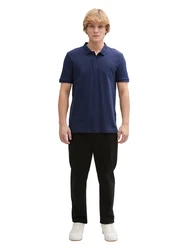 TOM TAILOR DENIM Poloshirt dunkelblau
