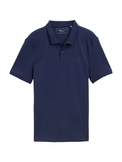 TOM TAILOR DENIM Poloshirt dunkelblau