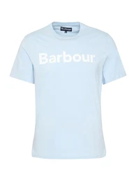 T-Shirt hellblau / wei