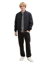 TOM TAILOR DENIM Jacke schwarz