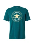 CONVERSE T-Shirt 'Chuck Taylor All Star' honig/petrol/weiß