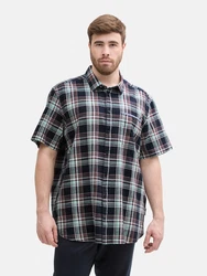 TOM TAILOR Men Hemd marine/mint/rot/weiß