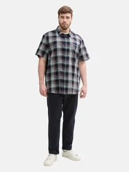 TOM TAILOR Men Hemd marine/mint/rot/weiß