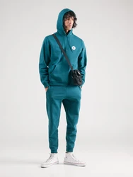 CONVERSE Sweatshirt Chuck GO-TO CHUCK TAYLOR PATCH HOODIE petrol