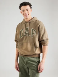GAP Sweatshirt oliv / dunkelgrn / wei