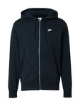 Nike Sportswear Sweatjacke 'Club Fleece' schwarz