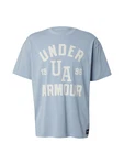UNDER ARMOUR Sportshirt 'VARSITY' hellblau / weiß