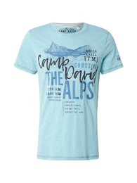 T-Shirt marine / navy / hellblau