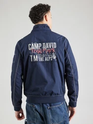 CAMP DAVID Outdoorjacke dunkelblau/weiß