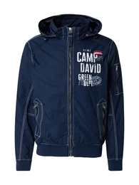 Jacke dunkelblau / wei