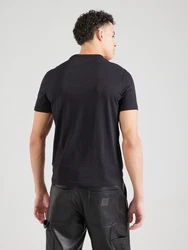 GUESS T-Shirt 'SAIL BOAT' beige/marine/schwarz/weiß