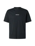 REPLAY T-Shirt ecru/schwarz