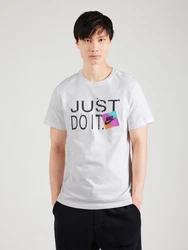 Nike Sportswear T-Shirt '6MO JDI SP25' neonblau/neonlila/schwarz/offwhite